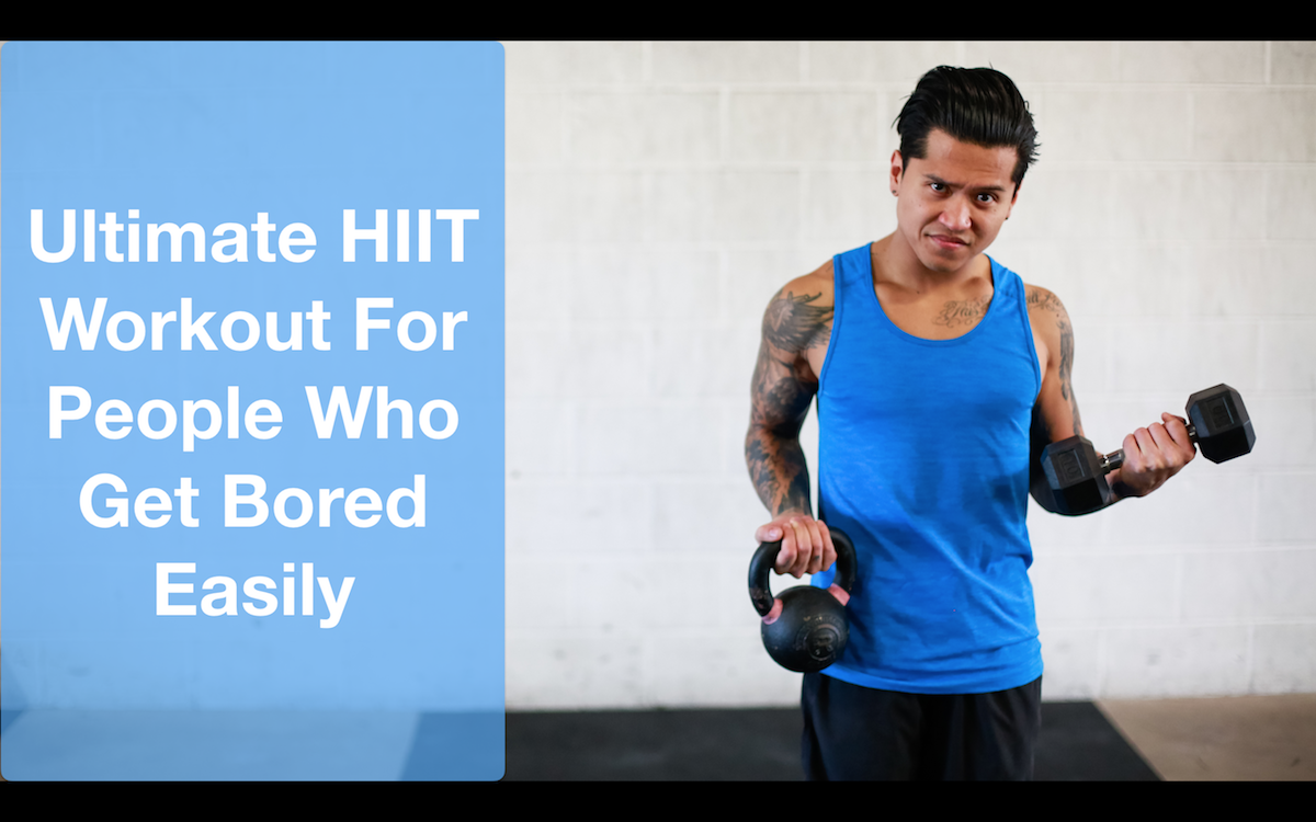 Ultimate Hiit Workout For People Who Get Bored Easily Quick Sweat Fat